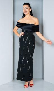 Rochie Danna midi neagra