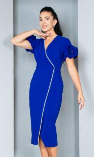 Rochie Elina midi albastra