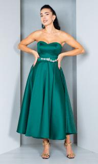 Rochie Ellison midi verde