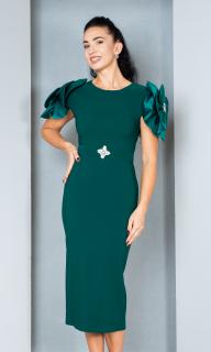 Rochie Emberlynn midi verde