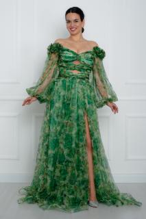 Rochie Jasmine lunga verde