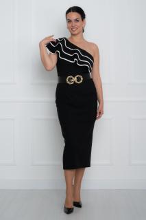 Rochie Kiara midi neagra