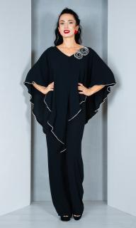 Salopeta Charity lunga neagra