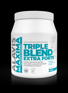 ALAVIS,   MAXIMA Triple Blend Extra Forte(pentru nutritia si reconstructia cartilajului articular)  700 G