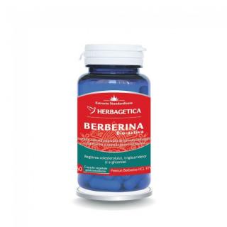 Berberina Bio Activa ( Stimuleaza activitatea metabolica )   60 cps