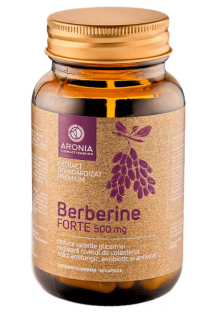 Berberine Forte la 500mg ,   60 de capsule cu puternice proprietati antimicrobiene, antifungice si antivirale