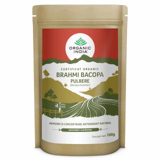 Brahmi Bacopa Pulbere   Memorie si Concentrare, Antioxidant Natural 100g