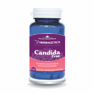 Candida Free ( Curata si stopeaza raspandirea candidei in organism )   60 CPS