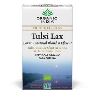 Ceai Tulsi Lax (Busuioc Sfant)   Laxativ Natural Bland si Eficient, plicuri