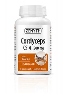 Ciuperca CORDYCEPS CS-4(antioxidant, tonic si de protejare a imunitatii)   60 cps