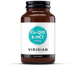 Co-Q10  MCT 100mg ( Coenzima Q10 (Co-Q10) este un antioxidant esential, produs natural in organism)   60cps
