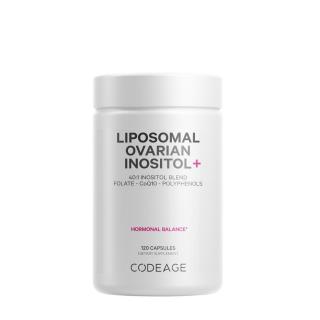 Codeage Liposomal Ovarian Inositol+, Myo-Inozitol Ovarian cu Coenzima Q10, 120 cps