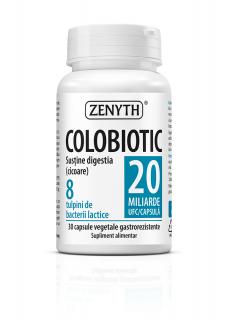 Colobiotic, probiotic 20 miliarde, 30 capsule(disbioze, indigestii,colon iritabil)