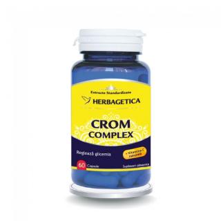 Crom Complex ( reduce riscul de afectiuni cardiace si infarct )   60 cps