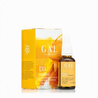 GAL Vitamina D3 ,   4000 IU x 240 doza