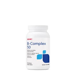 Gnc B Complex 50, Complex De Vitamine B, 90 Cps