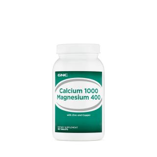 Gnc Calciu 1000 Mg Magneziu 400 Mg, 180 Tb