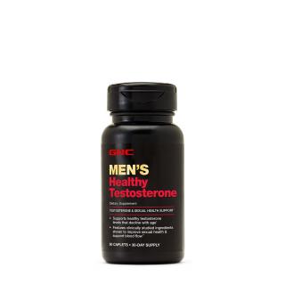 Gnc Men s Healthy Testosterone, Formula Pentru Nivel Optim Si Sanatos De Testosteron, 60 Tb