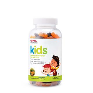 Gnc Milestones Kids Multivitamin Gummy, Multivitamine Pentru Copii 2-12 Ani, 120 Jeleuri