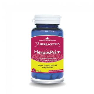 Herpesprim ( Calmeaza inflamatia, roseata si senzatia de iritati )   60 CPS