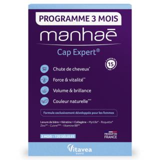Manhae Cap Expert  , Expert Par, anti-caderea parului, par alb, fortifiere    120 cps