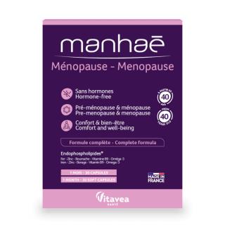 Manhae Menopause 30 Manhae Menopause, Menopauza, pentru menopauza si premenopauza   30 cps