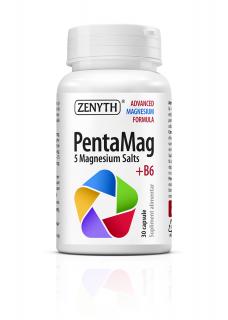 PentaMag (succinat bisglicinat citrat malat de Magneziu si vit B6)