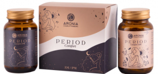 Period Comfort AM  PM ,   2 suplimente naturale care reduc disconfortul menstrual si sustin echilibrul hormonal ziua si noaptea
