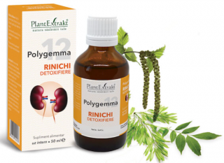 Polygemma 12 - Rinichi detoxifiere, 50 ml
