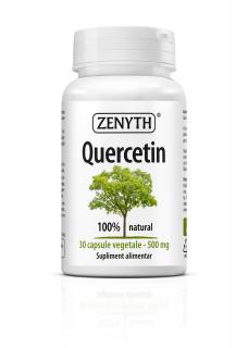 Quercetin, 30 capsule(Antioxidant 100% natural, pentru imunitate si controlul alergiilor)