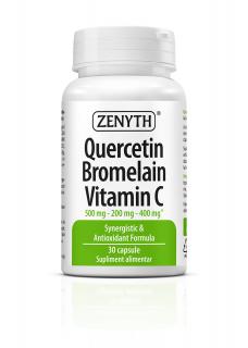 Quercetin Bromelain Vitamin C (alergii si imunitate in infectii respiratorii)