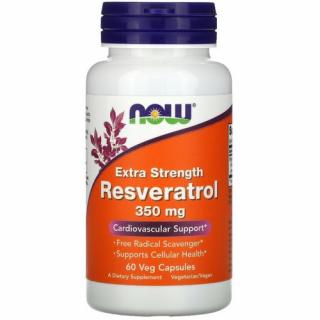 Resveratrol FORTE 350mg, Antioxidant potent si Suport cardiovascular - 60 Capsule vegetale