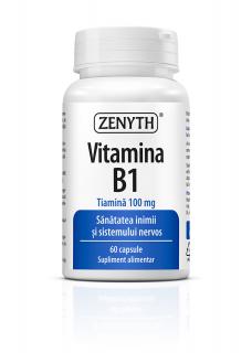 Vitamina B1(Sanatatea inimii si sistemului nervos)  60 CPS