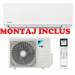 Montaj standard + Daikin Sensira Bluevolution FTXC35E-RXC35E Inverter 12000 BTU - Daikin