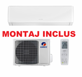 Montaj standard + Gree Pulsar GWH12AGB-K6DNA1A Inverter 12000 BTU