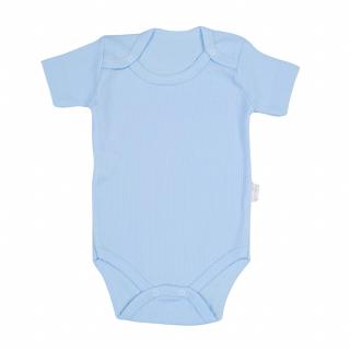 Body maneca scurta culoare bleu