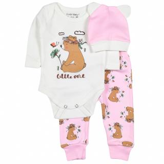 Compleu 3 piese model LittleOne pink