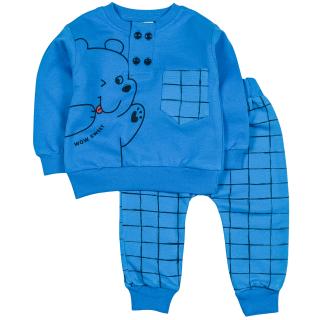 Compleu bebelusi bear albastru