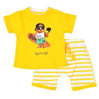Compleu Bebelusi Galben Surf