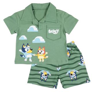 Compleu Bebelusi model Bluey vernil