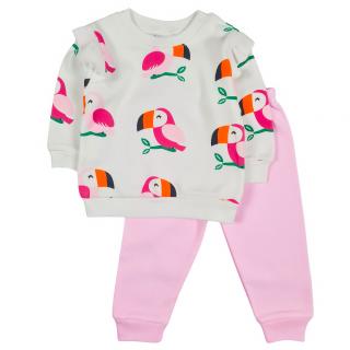 Compleu fetite model BirdPink