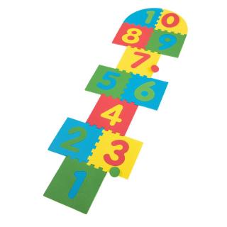 Covoras puzzle 10 piese din spuma EVA