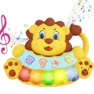 Jucarie interactiva muzicala cu functii si lumini, Leu