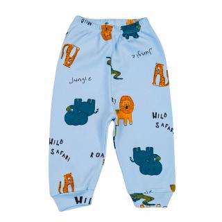 Pantaloni bebelusi model Safari blue