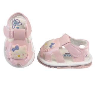 Sandalute model Kitty cu luminite Led, Roz