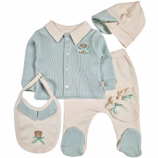Set 5 piese pentru nou nascuti, model FasionBoy