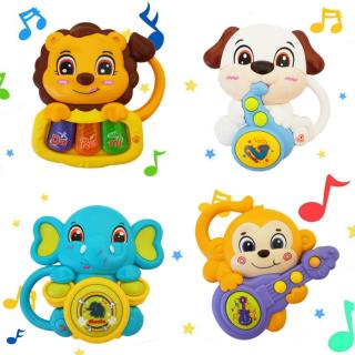 Set Jucarii Interactive, Mini Orga cu patru mici muzicieni, +12 luni