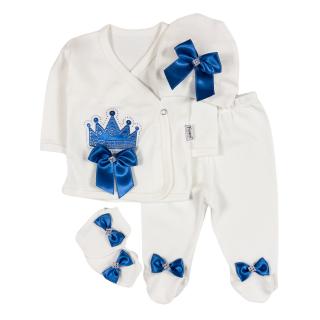 Set pentru nou-nascuti ,       4 piese, Model King