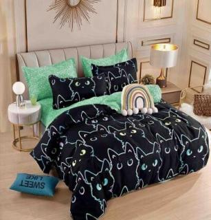 Lenjerie De Pat, 1 Persoana, 4 Piese, Finet Premium - LPBF4P60