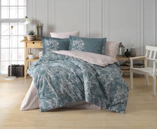 Lenjerie de Pat Bumbac Poplin 2 Persoane - Dream Turkuaz